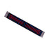 Column Zebra Wool Scarf - Blue