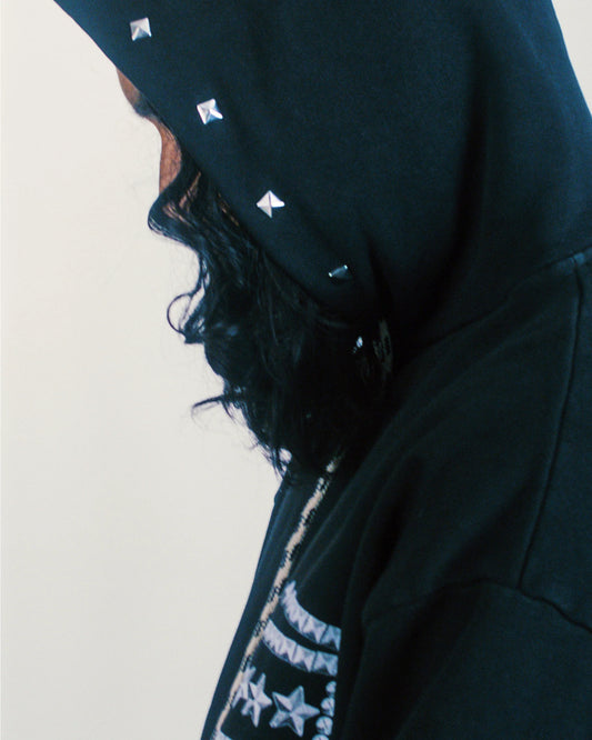Faded Studmeggedon Hoodie - Black
