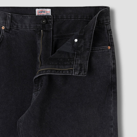 Wide 5 Denim - Washed Black