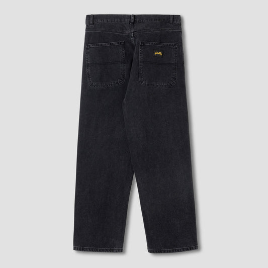 Wide 5 Denim - Washed Black