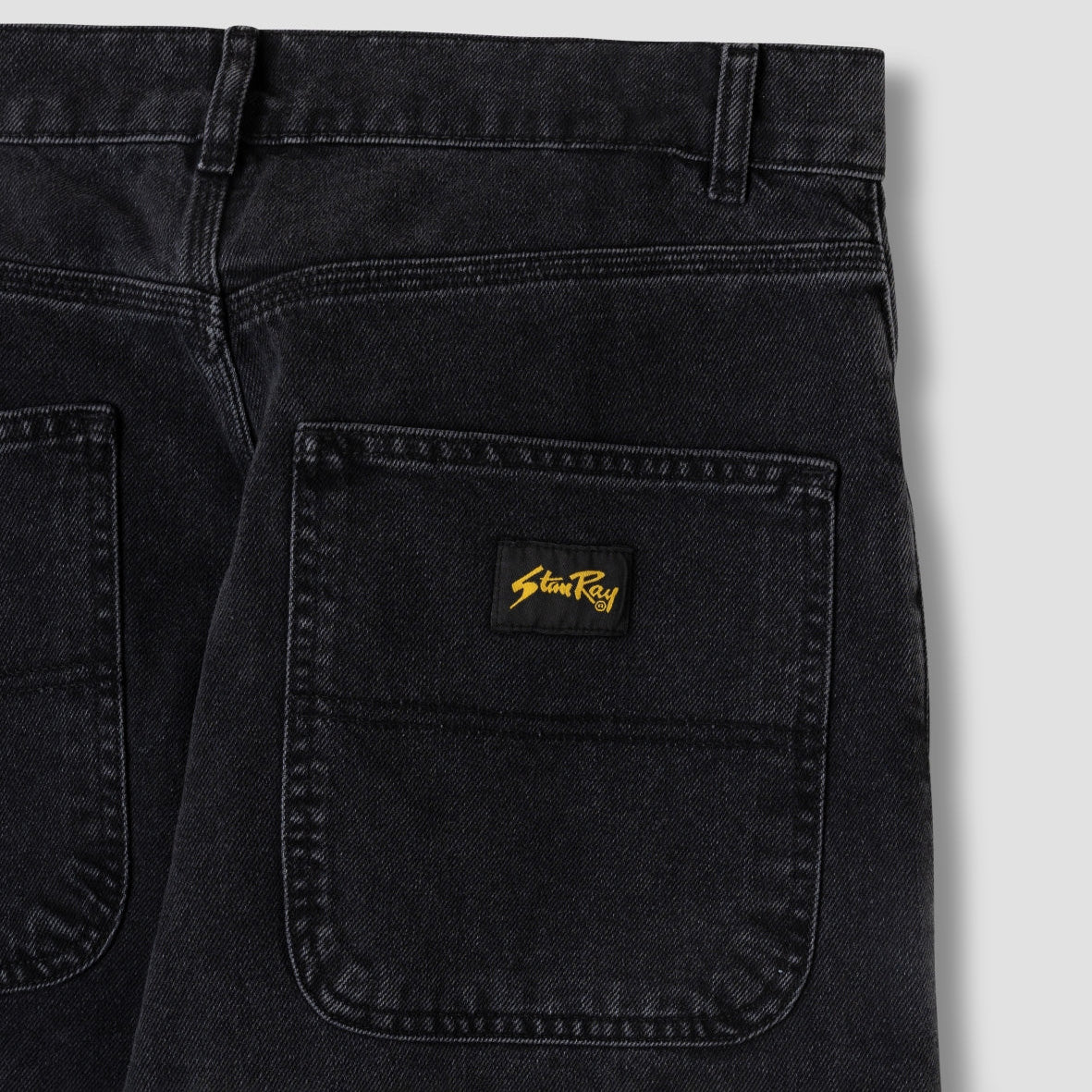 Wide 5 Denim - Washed Black