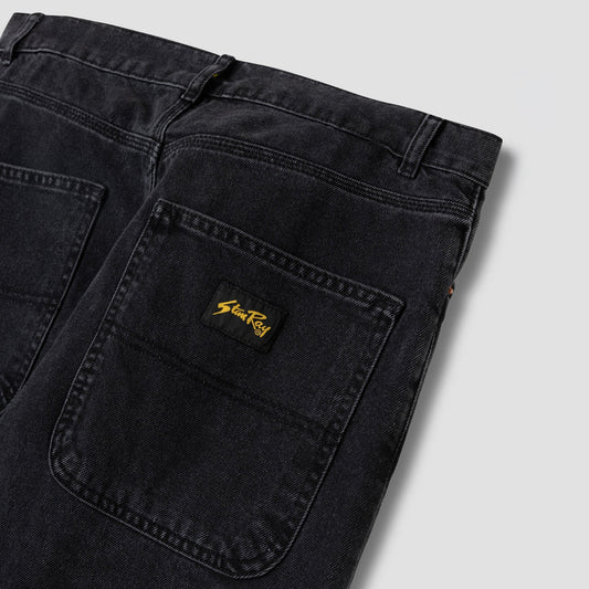 Wide 5 Denim - Washed Black