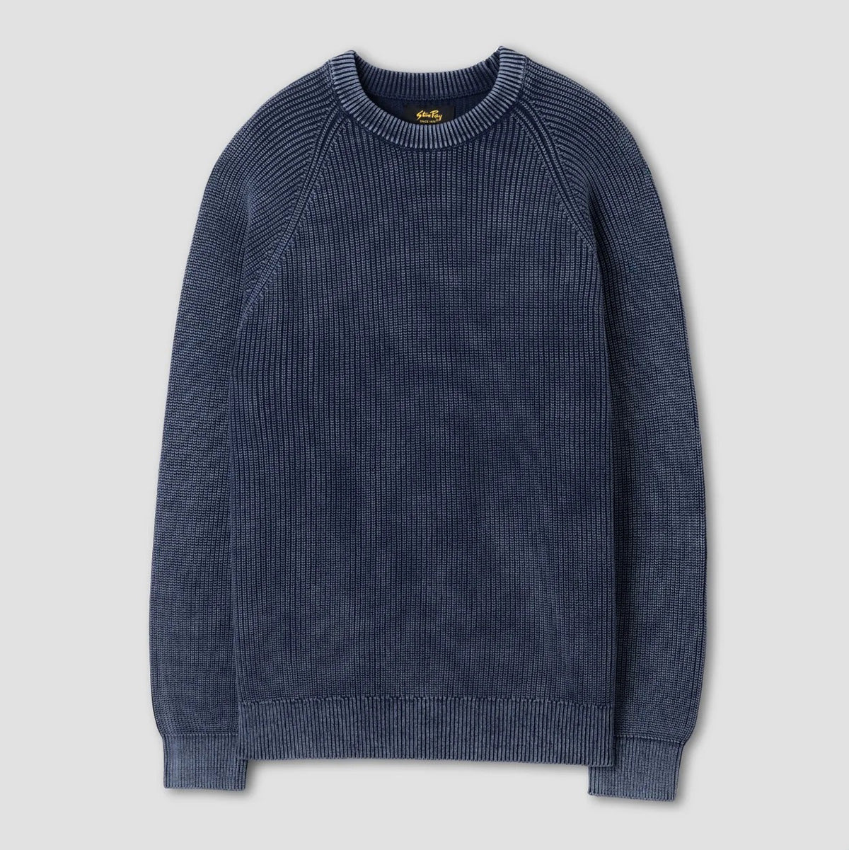 Knitted Sweater - Overdyed Navy
