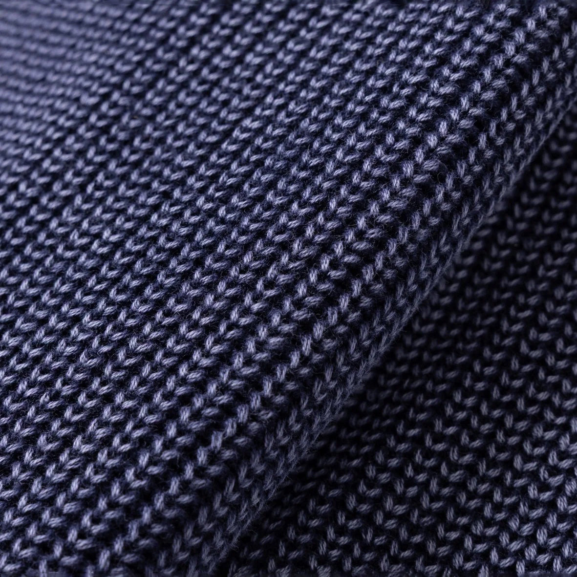 Knitted Sweater - Overdyed Navy