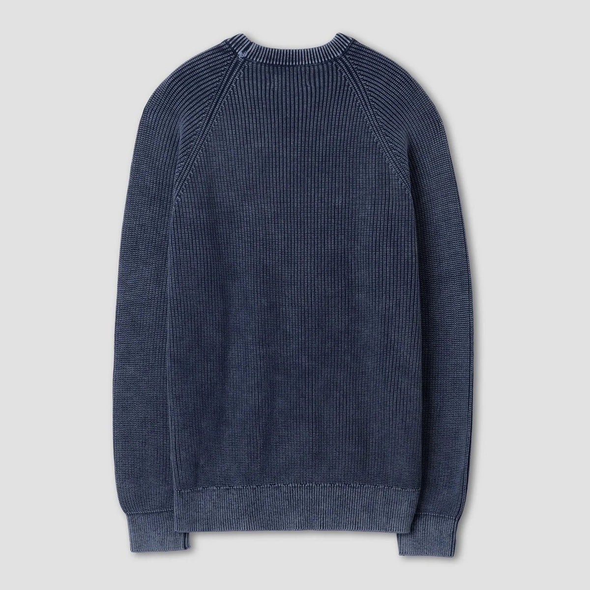 Knitted Sweater - Overdyed Navy