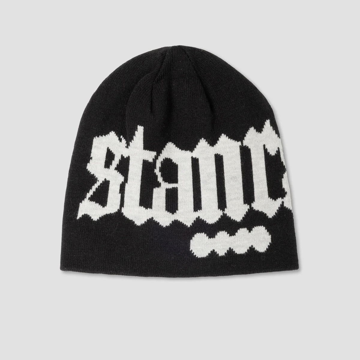 Logo Beanie - Black / Arctic Wolf