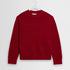 Wilde Crew Fluffy Wool Crewneck - Red