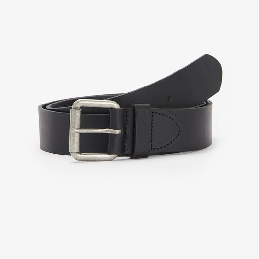 Allanton Leather Belt - Black