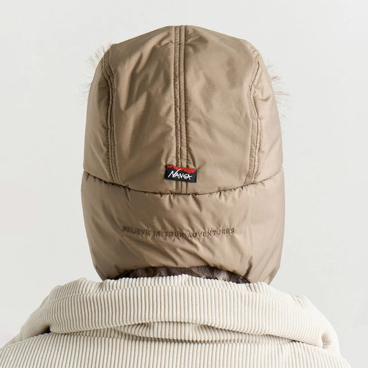 Aurora Tex Fur Flight Cap - Coyote