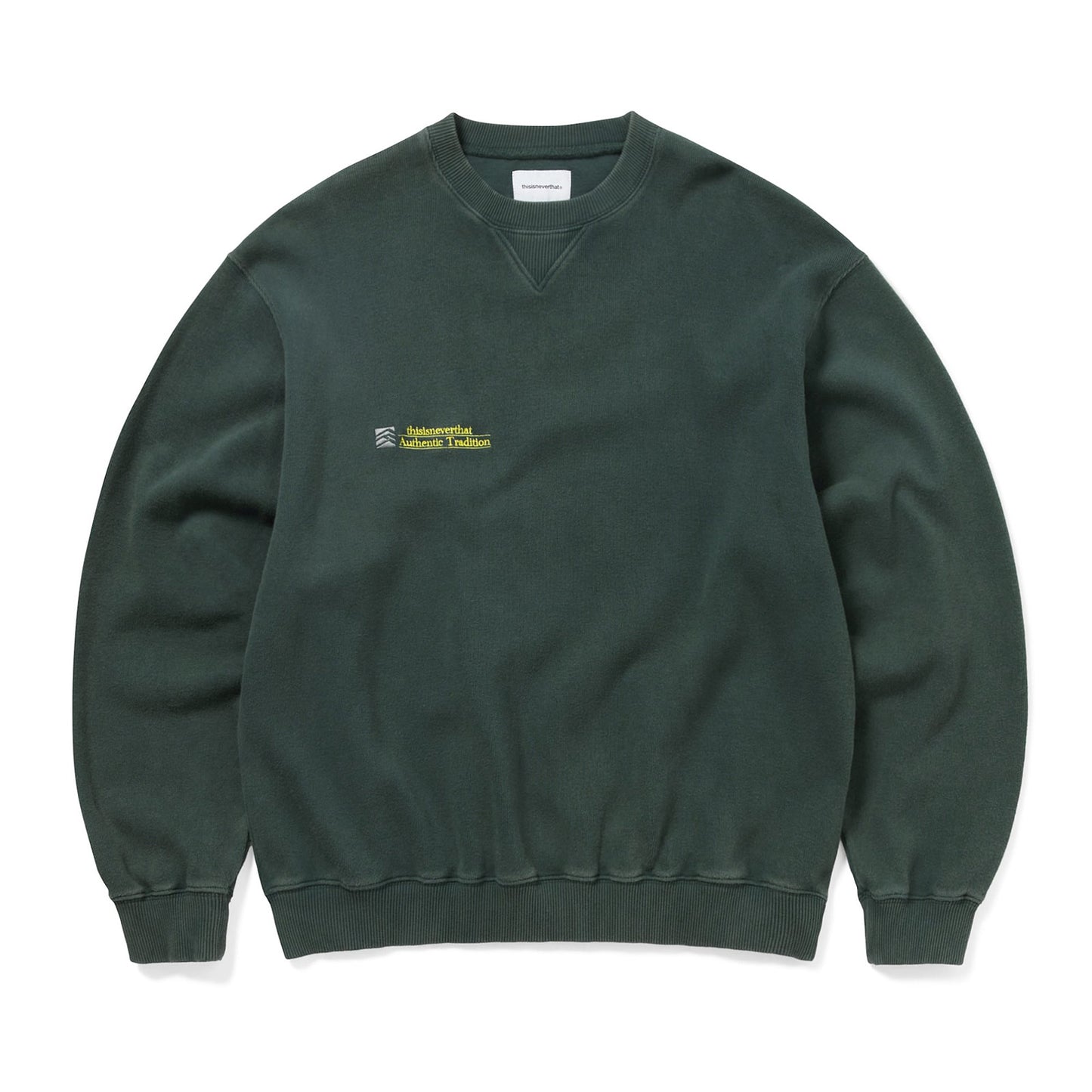 Authentic Tradition Crewneck - Sea Green