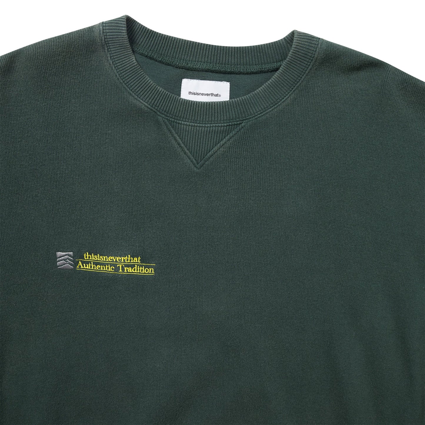 Authentic Tradition Crewneck - Sea Green