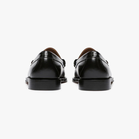Weejun Anniversary Larson Penny Loafers - Black Leather