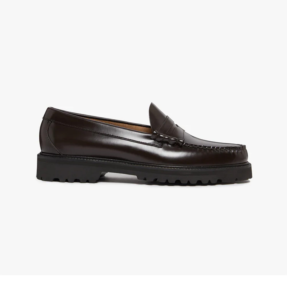 Weejun 90 Larson Penny Loafers - Chocolate Leather