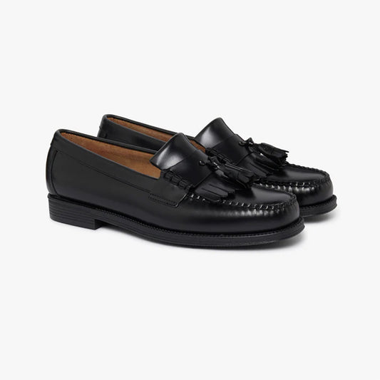 Easy Weejun Layton II Kiltie - Black Leather