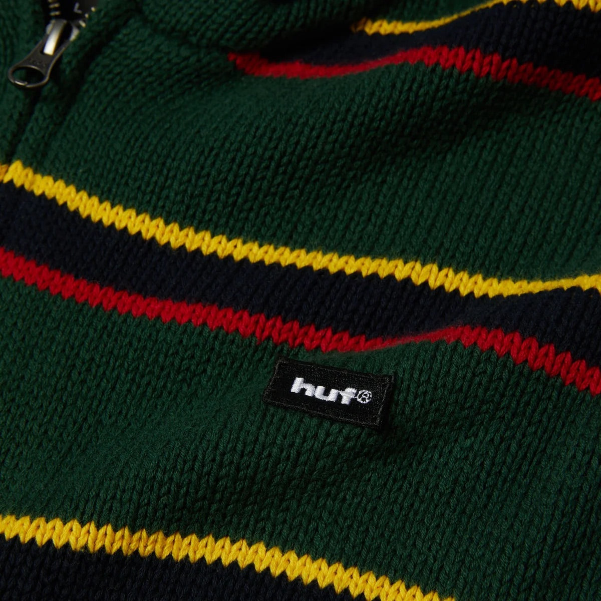 Banks Full-Zip Striped Hoodie - Sycamore