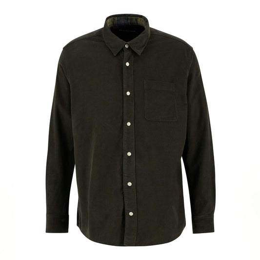 Ramsey Oversized Cord Shirt - Forest