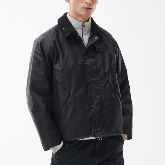 Transport Waxed Jacket - Black