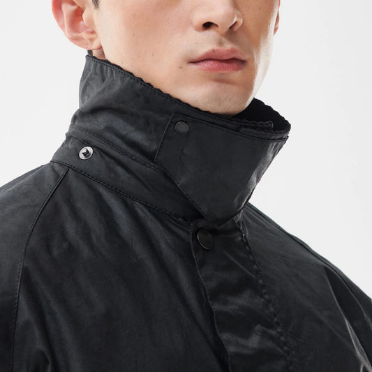Transport Waxed Jacket - Black