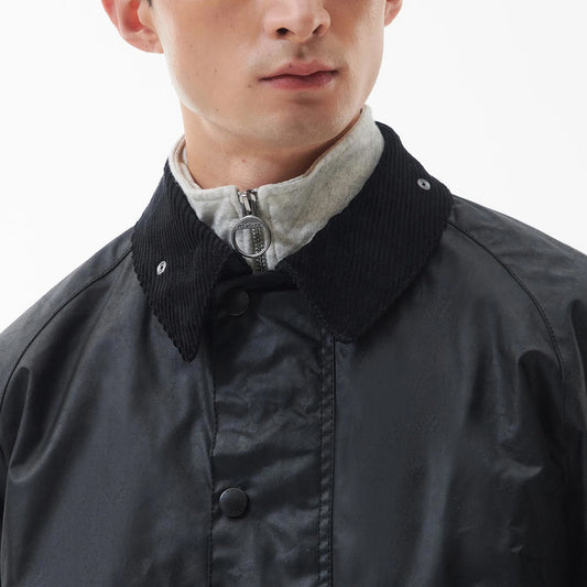 Transport Waxed Jacket - Black