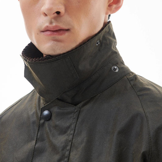 Transport Waxed Jacket - Olive