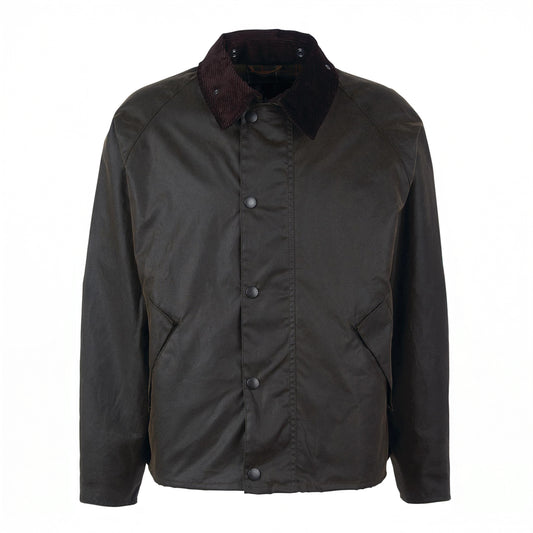 Transport Waxed Jacket - Olive