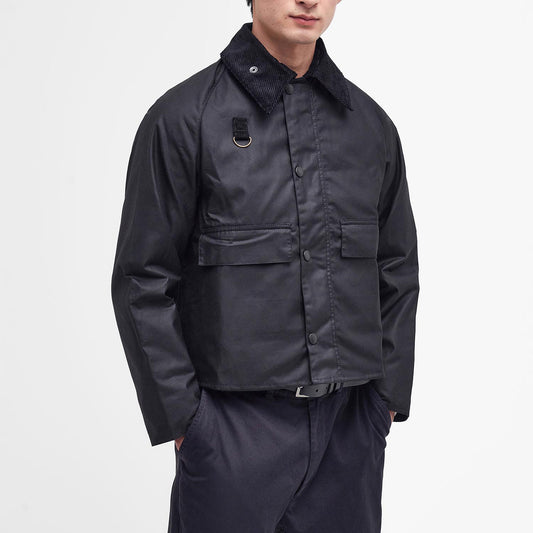 Spey Slim Waxed Jacket - Black