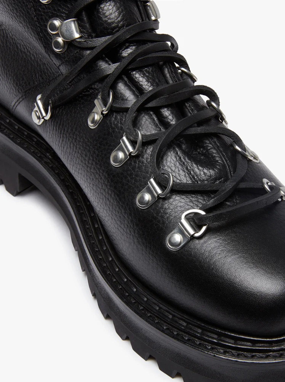 Mason Alpine Boot - Black Tumbled Leather