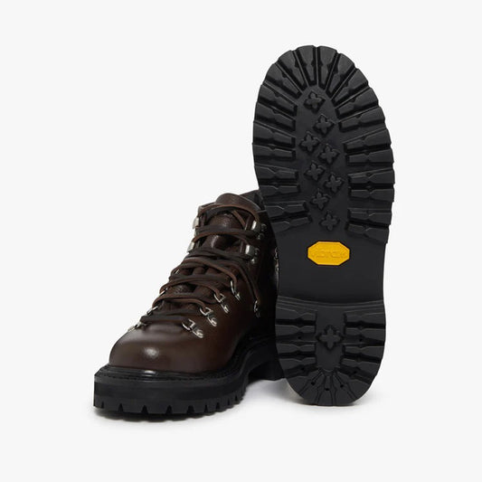 Mason Alpine Boot - Dark Brown Tumbled Leather