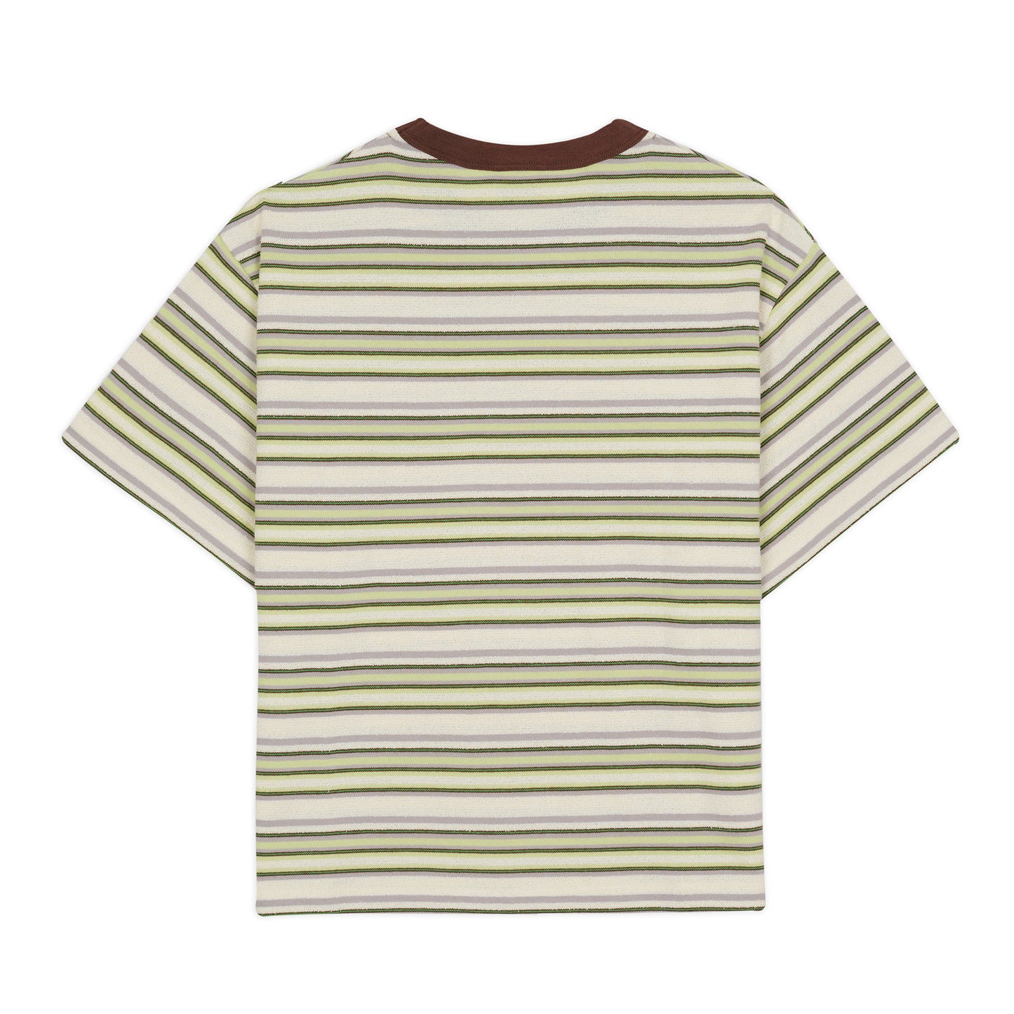 Looped Stripe T-Shirt - Green / Multi