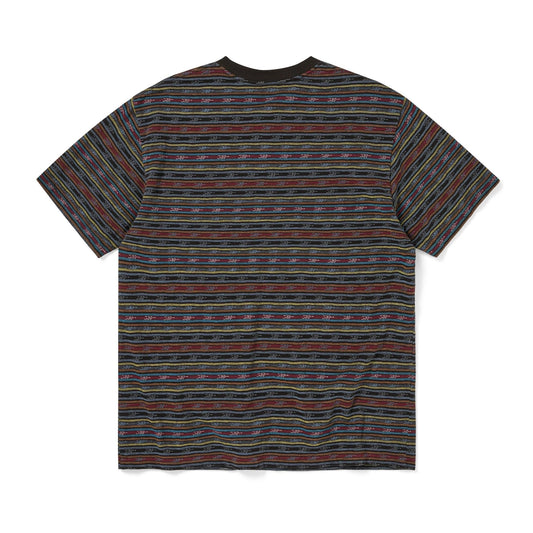 BE Striped Tee - Brown