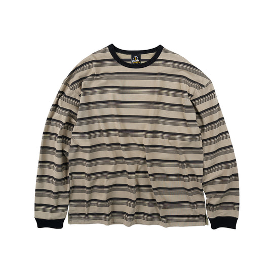 Block Stripe Long Sleeve - Mud
