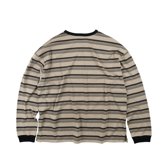 Block Stripe Long Sleeve - Mud