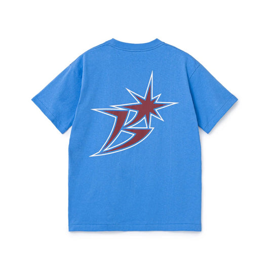 B Logo Tee - Cobalt