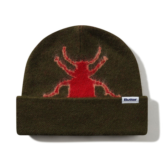 Beetle Mohair Beanie - Green