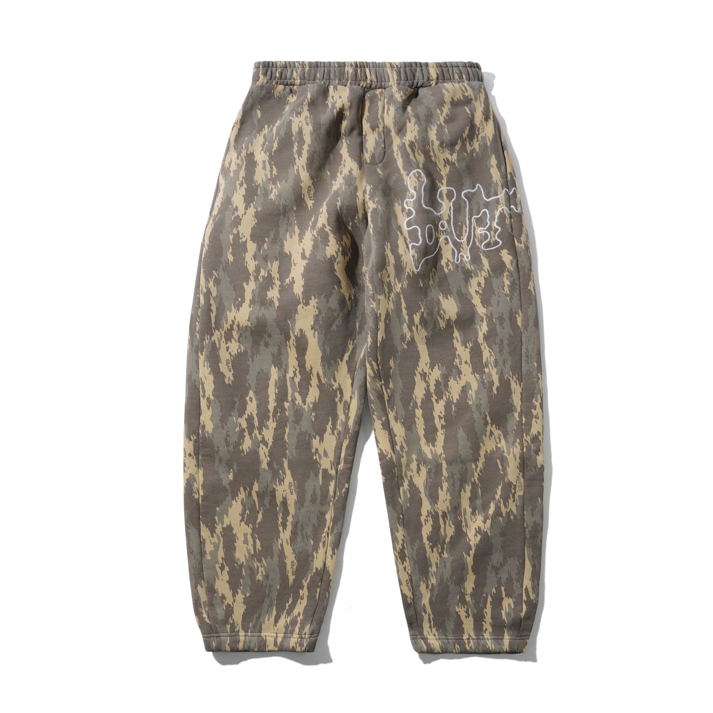 Blotch Fleece Pants - Washed Camo