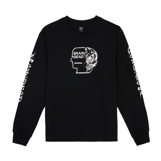 Skull Mech Long Sleeve - Black