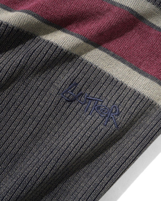 Break Knit Sweater - Washed Navy