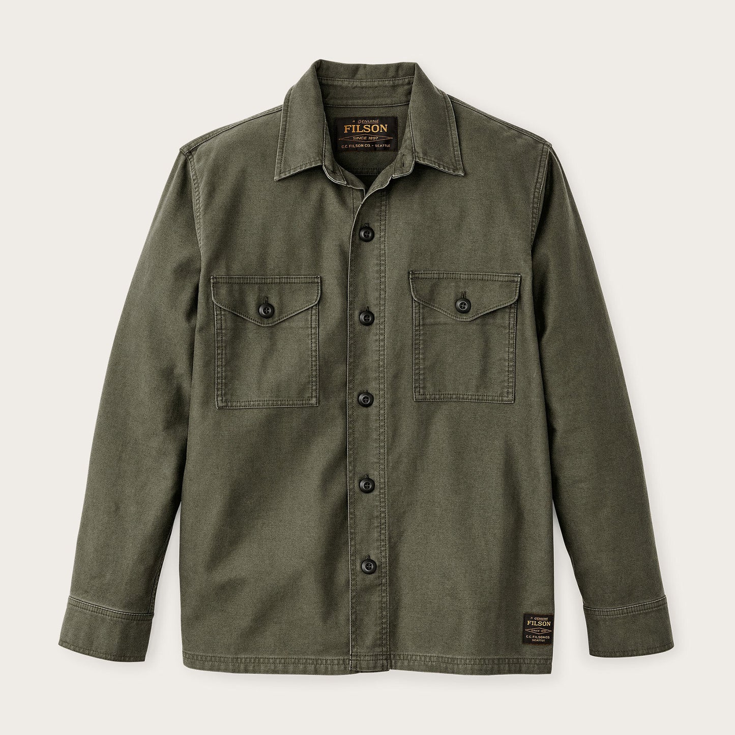 Clarkston Jac-shirt - Surplus Green
