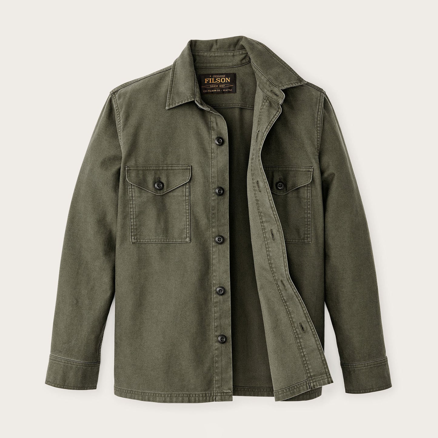 Clarkston Jac-shirt - Surplus Green