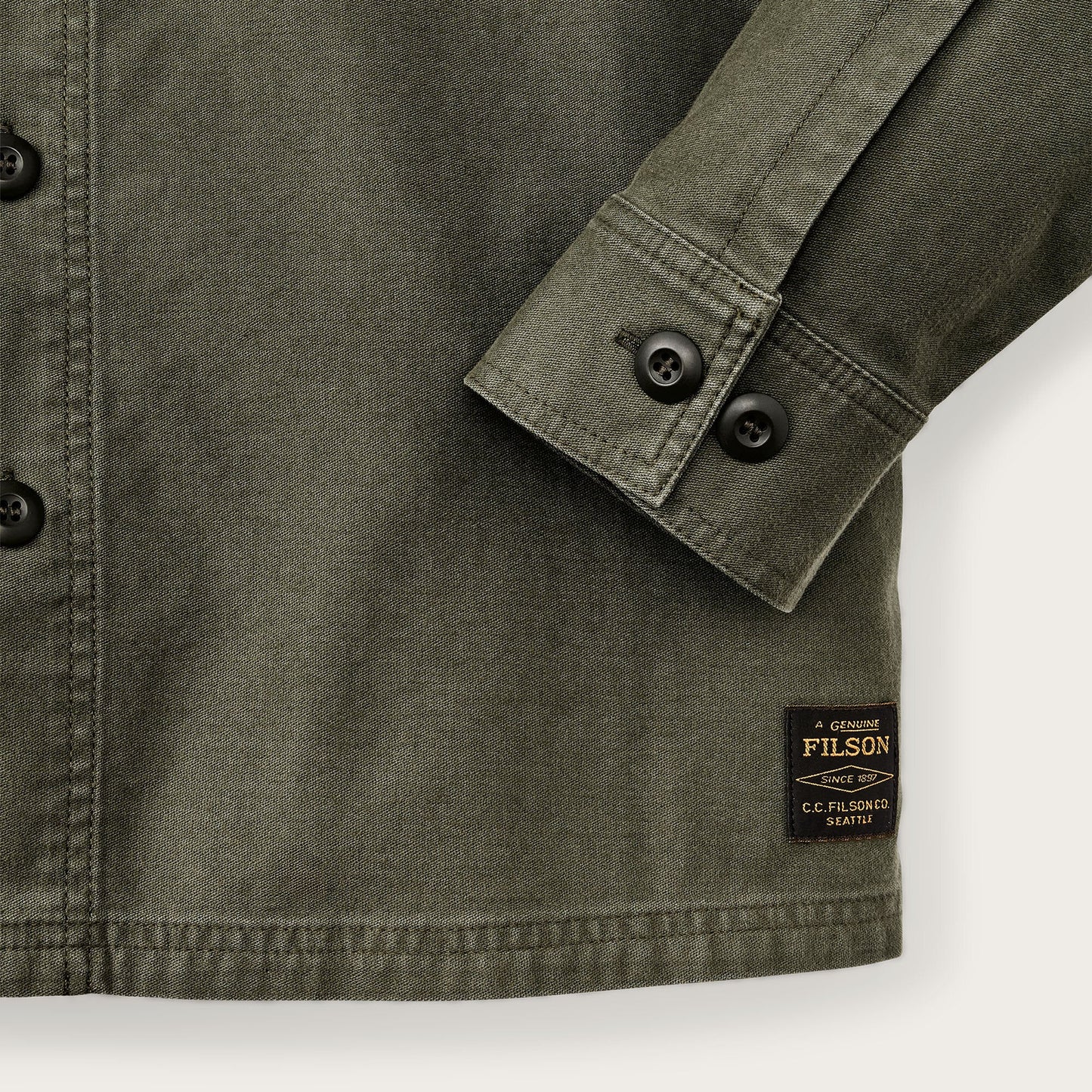 Clarkston Jac-shirt - Surplus Green