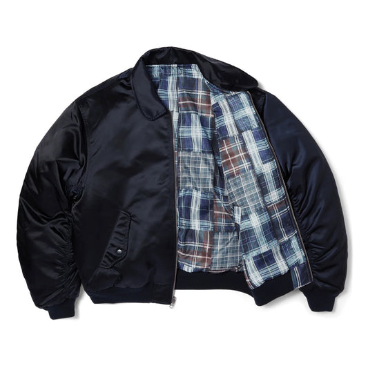 Clothiers Reversible Flight Jacket - Navy