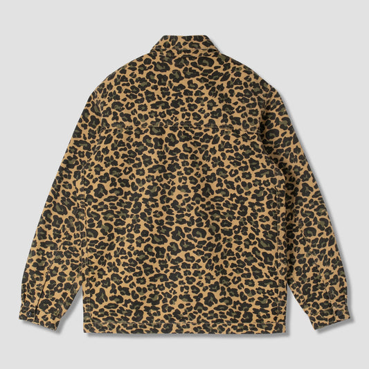Coverall Jacket - Washed Leopard Camo