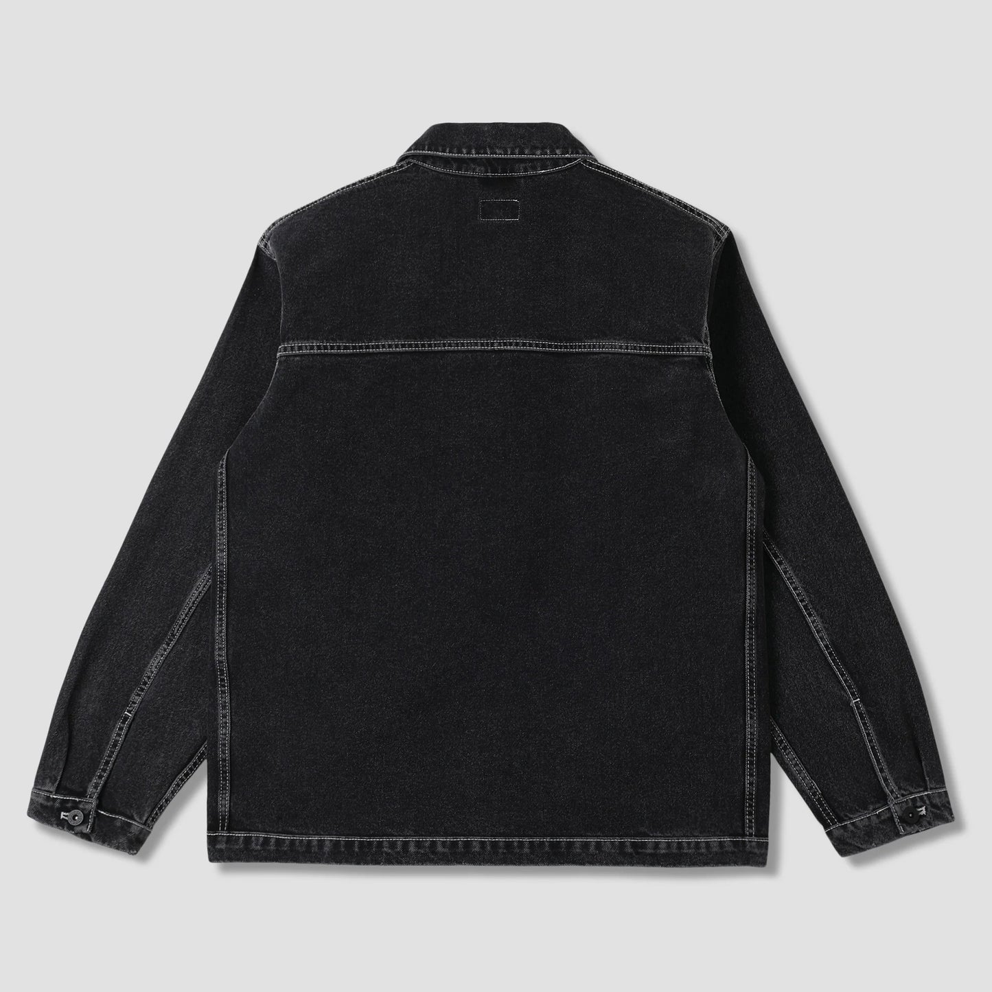 Coverall Jacket - Stonewashed Black Denim