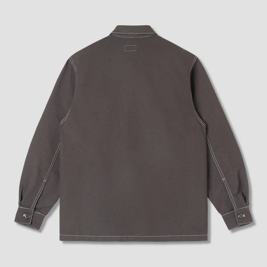 CPO Shirt - Charcoal Bedford