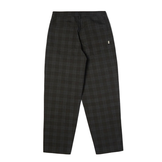 Cromer Plaid Pant - Black