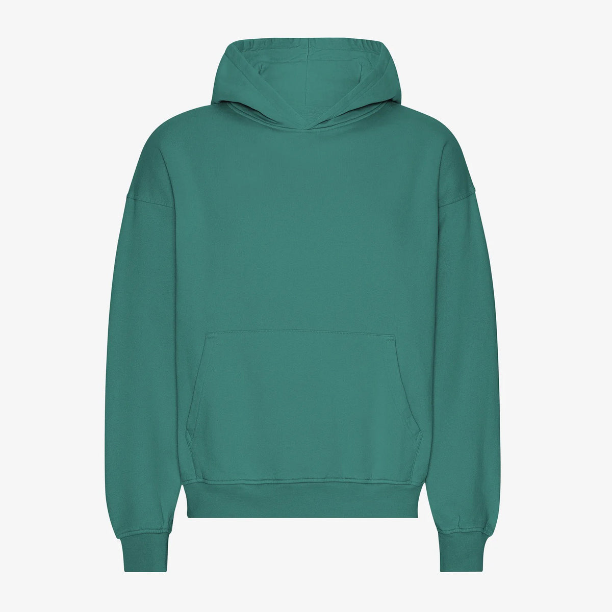 Organic Oversized Hood - Pine Green