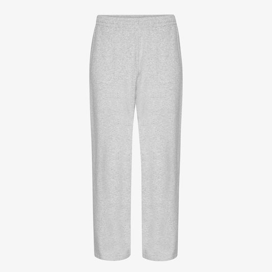 Organic Straight Leg Sweatpants - Snow Melange