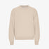 Oversized Merino Wool Crew - Ivory White