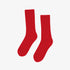 Merino Wool Blend Socks - Red-tangerine