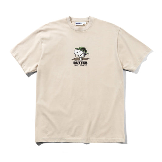 Peanuts Can't Stand It Tee - Washed Sandstone